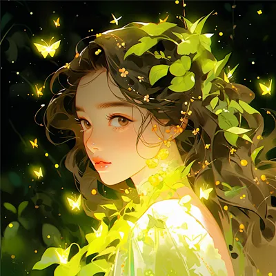 很 丧很丧的女生头像动漫